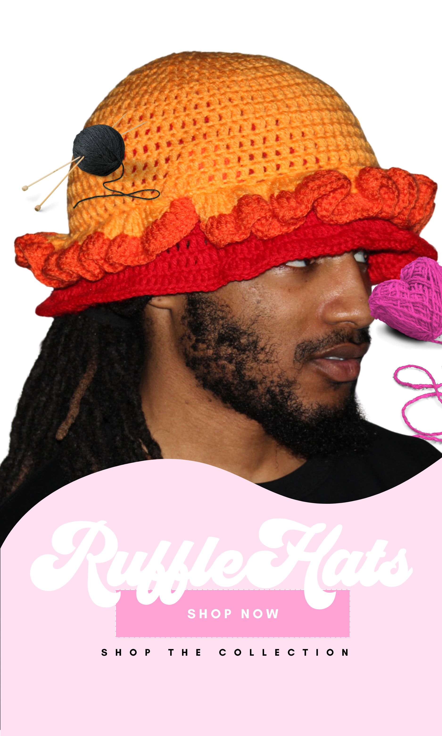 Ruffle Hats