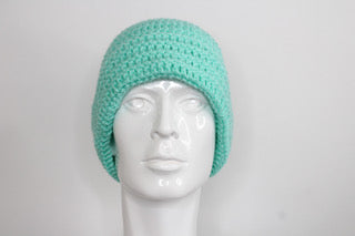 Cyan Foldable Beanie