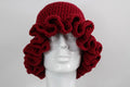 Scarlet Ruffle Hat
