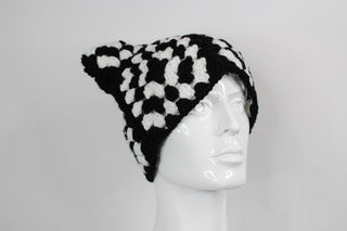 Monochrome Cat Hat