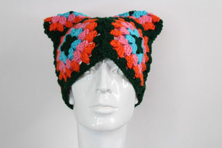 Boho Bloom Cat Hat