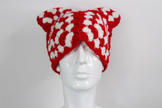 Candy Cane Cat Hat
