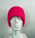 Hot Pink Foldable Beanie