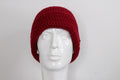 Burgundy Foldable Beanie