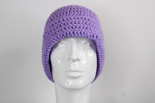 Lilac Foldable Beanie