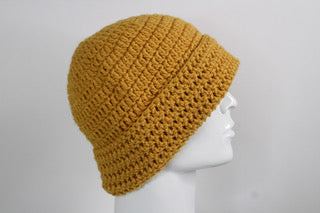 Mustard Foldable Beanie