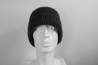 Gray Foldable Beanie