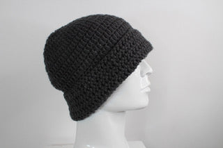 Gray Foldable Beanie