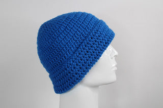 Blue Raspberry Foldable Beanie