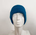 Pool Blue Foldable Beanie