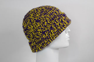 Purple Rein Foldable Beanie