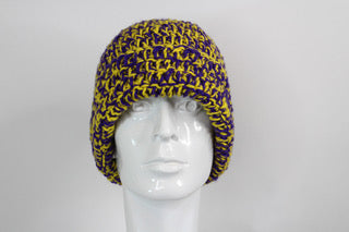 Purple Rein Foldable Beanie