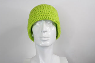 Neon Green Foldable Beanie