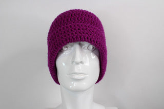 Purple Foldable Beanie