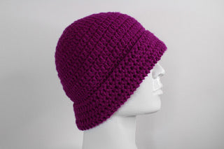 Purple Foldable Beanie